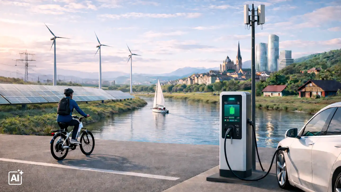 Elektronik für erneuerbare Energien, Ladeinfrastruktur & Energiespeicherung