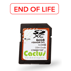 Cactus SD card industrial