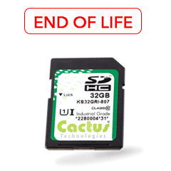 Cactus SD card industrial